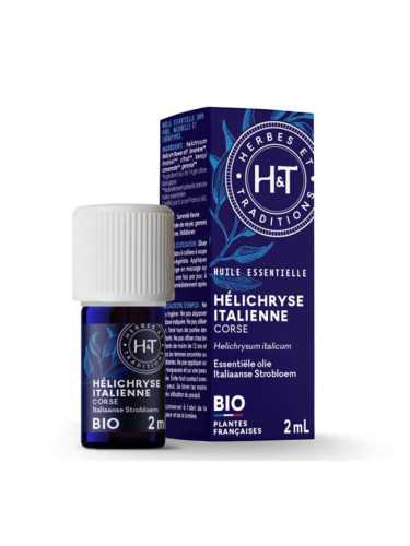 Етерично масло от Безсмъртниче (цвят), БИО, 2 ml