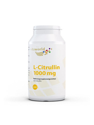 Л-Цитрулин 1000 mg 240 таблетки | Vita World