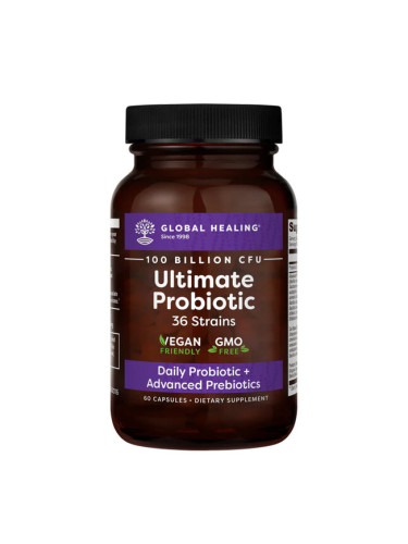 Ultimate Protiobic ® 100 млрд. активни пробиотици, 36 щама 60 капсули | Global Healing