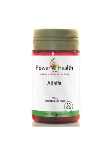 Люцерна 500 mg 60 капсули | Power Health