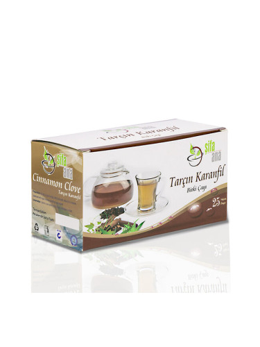 Билков чай с канела и карамфил 25 филтърни пакетчета | Şifa Ana