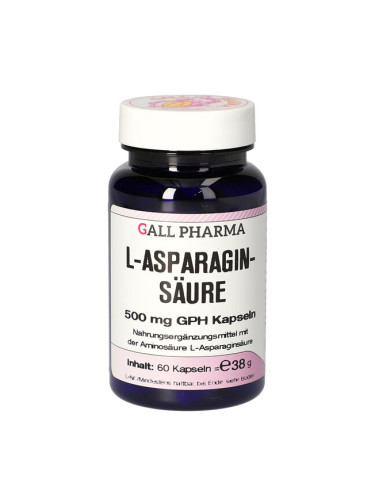 Нервна и мозъчна функция L-Aспаргинова киселина 500 mg х 60 капсули