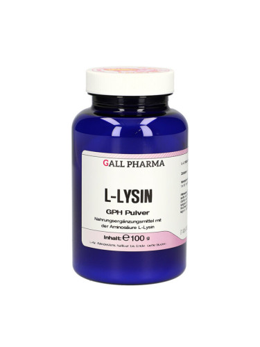 Херпес симплекс, имунно здраве - L-Лизин (L-Lysin), 100 g, прах