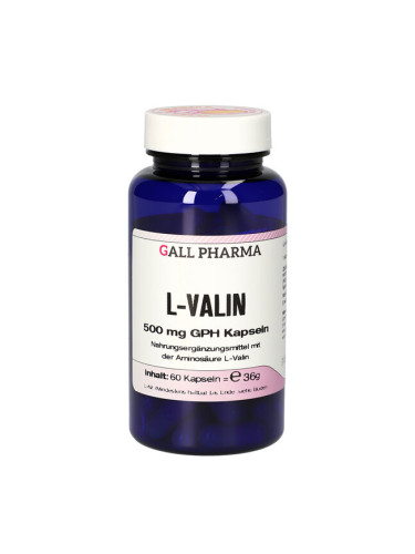 Мускулна функция - L-Валин, 500 mg х 60 капсули
