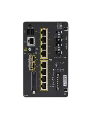 Суич CISCO IE-3300-8T2S-E