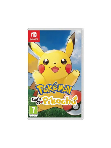 Видео игра за Switch Pokémon Let's go, Pikachu