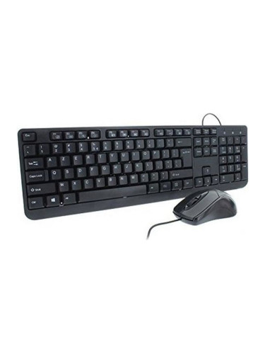Клавиатура с мишка ML309415 Черен AZERTY
