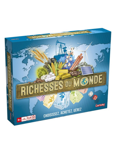 Настолна игра Lansay Riches Of The World FR
