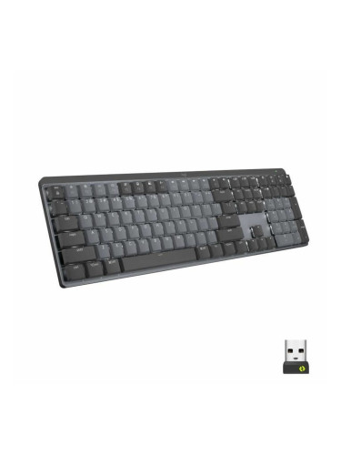 Клавиатура Logitech MX Mechanical USB Графит Подсветка Безжичен