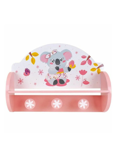 Стенна козирка Fun House Розов Дървен MDF (33 x 46 x 15 cm)