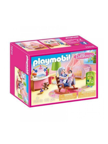 Playset Dollhouse Baby's Room Playmobil (43 pcs)