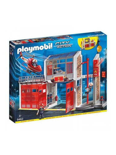 Playset City Action Fire Station Playmobil 9462