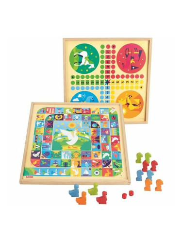 Настолна игра Jeujura Game of goose and small horses (FR)