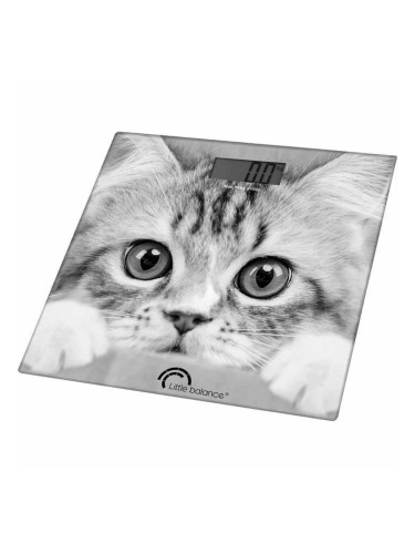 Електронен кантар за баня Little Balance The Cat 180 kg