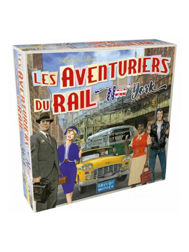 Настолна игра Les Aventuriers du Rail - New York (FR)