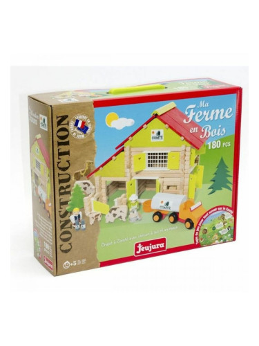 Playset Jeujura My Wooden Farm (180 Части)