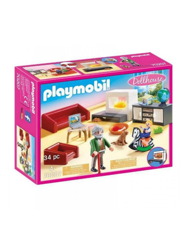 Playset Dollhouse Living Room Playmobil 70207 Комплект за хранене (34 pcs)