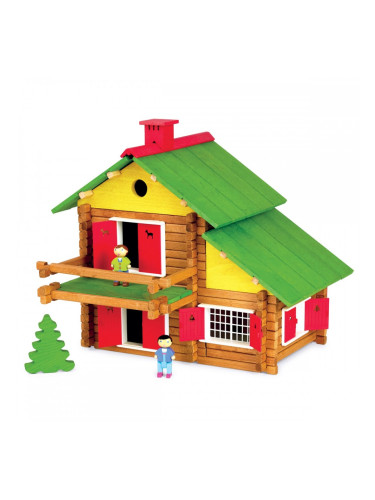 Playset Jeujura My Wooden Chalet (175 Части)