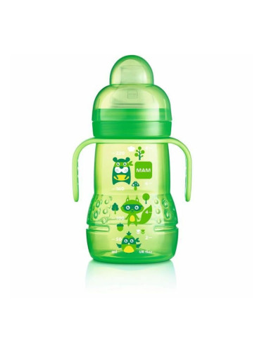 Биберон MAM Transition Зелен (220 ml)