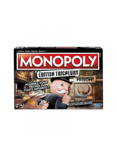 Настолна игра Tricheurs Monopoly Edition 2018 (FR)