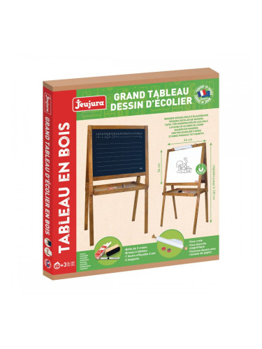 Двустранна Шистова Дъска Jeujura Large Drawing Board of Schoolboys