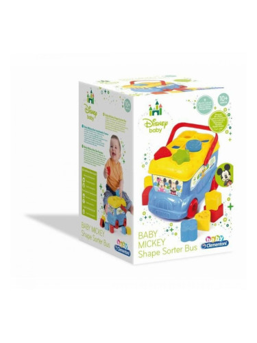 Интерактивна Играчка за Бебе Clementoni The Mickey Mouse Bus