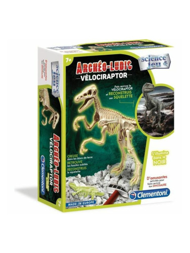 Динозавър Clementoni Archéo Ludic Vélociraptor