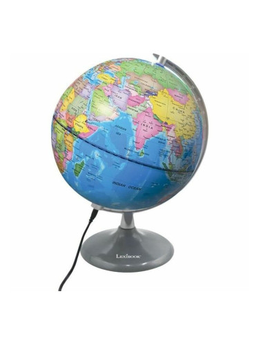 Светещ Глобус Lexibook Luminous Day & Night Globe (EN)