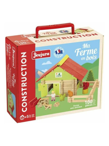 Фигурки на Герои Jeujura  Farm With Animals Playset (100 Части)