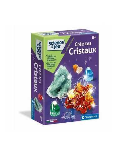 Научна Игра Clementoni Creates Crystals Флуоресцентен