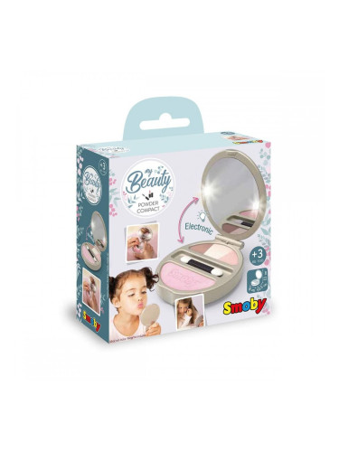 Детски Гримове Smoby My Beauty Powder Compact Сив