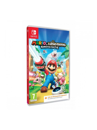 Видео игра за Switch Ubisoft Mario + Raving Rabbids Kingdom Battle Код за изтегляне