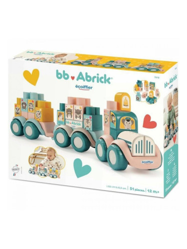 Playset Ecoiffier Train A Construre