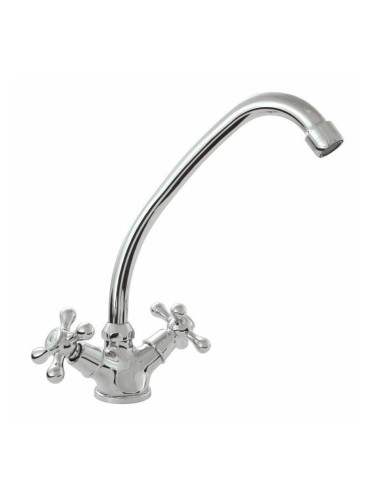 Смесител Rousseau BEVERLEY Неръждаема стомана Месинг