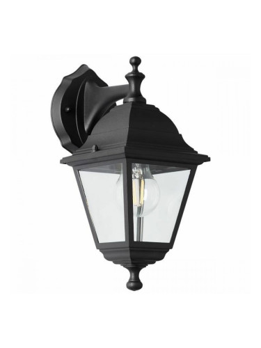 Аплик за стена Brilliant Nissie Навън E27 60 W Черен