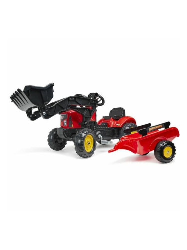 Трактор с Педали Falk Lander Z160X Червен