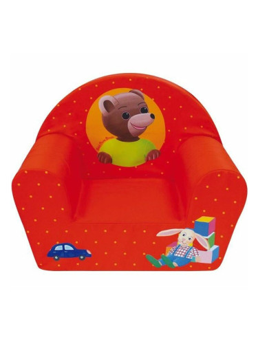 Детско Кресло Fun House 712583 Мечка 52 x 33 x 42 cm Червен