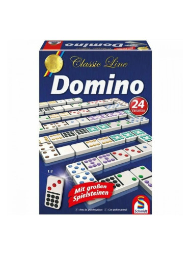Домино Schmidt Spiele Classic Line Многоцветен