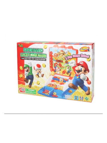 Настолна игра (FR) Super Mario Lucky Coin Game Многоцветен