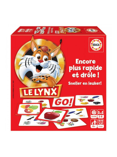 Настолна игра Educa 18716 Le Lynx Go! (FR)