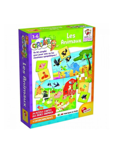 Образователна Игра Lisciani Giochi Les animaux