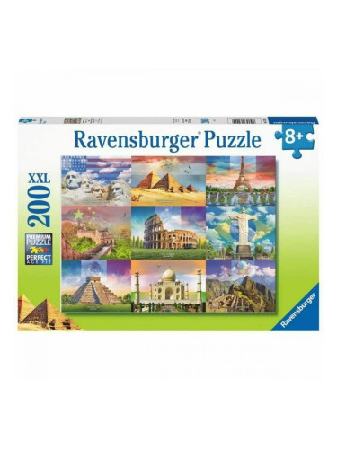 Пъзел Ravensburger 13290 XXL Monumentos del mundo 200 Части