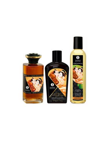 Отпускащ комплект за масаж Shunga (3 pcs)