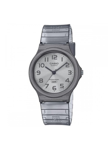 Часовник унисекс Casio POP TRANSLUCID Сив Сребрист (Ø 35 mm)