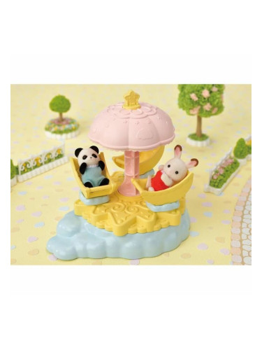 Playset Sylvanian Families The Starry Carousel For Children