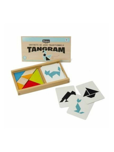 Настолна игра Jeujura Tangram J8144 (FR) Дървен