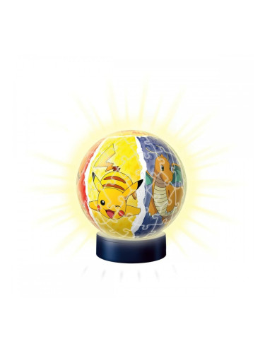 Пъзел 3D Pokémon Нощна светлина 72 Части