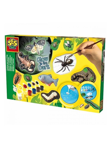 Занаятчийска игра SES Creative Scary Animals