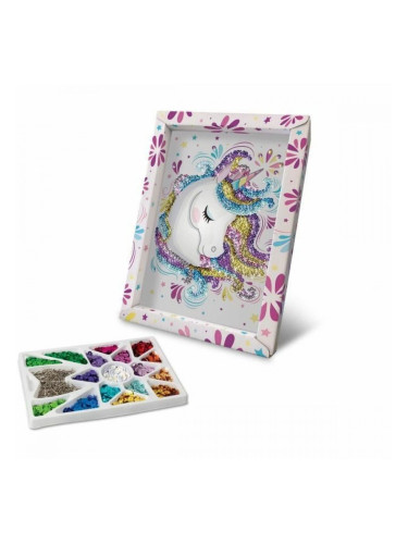 Занаятчийска игра Lansay illustration with sequins