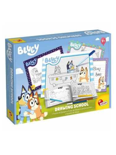 Листи за рисуване Lisciani Giochi Bluey Многоцветен